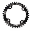 Vélo étroit plateau large Pédalier ovale rond unique Chainwheel MTB vélo de montagne BCD 104 MM Chainrings 32T / 34T / 36T