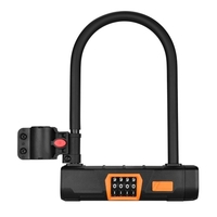 Vélo U Lock Anti-vol Vélo Mot de Passe Verrouillage Heavy Duty Combinaison U Lock Vélo Verrouillage Vélo Sécurité Outil