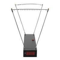 Vélocimétrie Slingshot Instrument de mesure de vitesse Pro Bow Outil de mesure de vitesse Alliage d