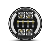 Voiture à LED de 7 pouces avec DRL/Signal de tour/Faisceau de faible/Faisceau de haut