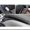 Voiture 6D Noir En Fiber De Carbone Autocollant Brillant Vinyle Film Wrap Car Styling Decal Autocollant 300 * 3000mm