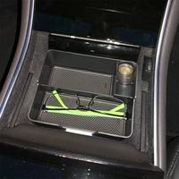 Voiture Accoudoir Box Storage Center Console Organisateur Conteneurs Titulaire Boîte Pour Tesla Modèle 3 2017-2019