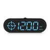 Voiture HUD affichage tête haute LED numérique GPS compteur de vitesse prise en charge alarme de survitesse Fatigue rappel de conduite avec capteur de lumière