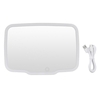 Voiture Leds Maquillage Vanité Miroir Véhicule Pare-Soleil Conseil Rechargeable Cosmétiques Miroir avec Dimmable Led Lampe