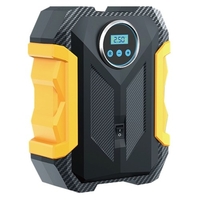 Voiture Portable 12V Pompe À Air Affichage Numérique Gonflage Rapide Arrêter Automatiquement La Détection De La Pression Des Pneus Avec Lampe De Nuit