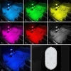 Voiture sans fil lumière LED intérieur lampe ambiante toucher contrôle veilleuses Auto toit plafond lampes de lecture pour porte pied coffre boîte de rangement étagère