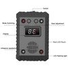 Voiture sous capuchon Repulsif pour animaux Rongent Rat Insectif dissuasif Désinateur avec LED Strobe Light Alarm Sound for Auto Trunk RV Entrepôt intérieur