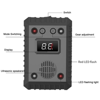 Voiture sous capuchon Repulsif pour animaux Rongent Rat Insectif dissuasif Désinateur avec LED Strobe Light Alarm Sound for Auto Trunk RV Entrepôt intérieur
