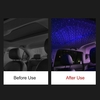 Voiture Star Night Light Romantique Auto Rotatif Toit Lampe De Voiture Portable Angle Réglable USB Projecteur Night Light Décoration Intérieure