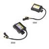 Voiture Xenon HID 12V/remplacement numérique DC Ballast Ultra Slim Fit toutes les ampoules 12V 55W
