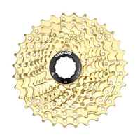 Volant de vélo de montagne 9 vitesses 11-32 T or vitesse de vélo pignon de vélo accessoires de vélo volant de vélo pièces de vélo