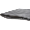 Volant de voiture bricolage couverture simili cuir couture avec une aiguille à la main et fil gris