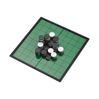 Voyage Ludo Jeu Magnétique Chinois Checker Jeux De Vol Tableau Pliable Échecs Volants Divertissement Cadeau Éducatif pour Enfants Étudiants Adultes Famille Maison Voyage Scolaire