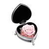 Vraie fleur de rose conservée en cadeau boîte en forme de coeur Rose éternelle cadeau pour les femmes fête des mères saint valentin mariage romantique