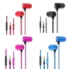 VYKON MK-2 3, 5 mm In-ear écouteurs avec Microphone et 1, 2 m Cable pour iPhone iPod iPad Mp3 Mp4 Rose rouge