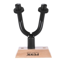 Wall Mount Guitar Hanger Holder Hook Keeper base en bois pour Acoustique Guitares électriques basse Ukulele Instrument à cordes