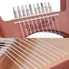 Walter.t 10 cordes en bois harpe de lyre en nylon cordes bois de palissandre bois de planche de bord en bois de bois avec sac de transport WH01