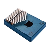 Walter.t WK-171MP Portable 17 touches Kalimba Piano Mbira Bois D