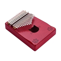 Walter.t WK-171MP Portable 17 touches Kalimba Piano Mbira Bois D