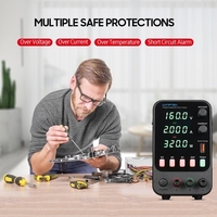 WANPTEK banc alimentation cc Variable 160V 2A affichage numérique réglable commutation alimentation régulée CV CC