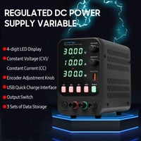 WANPTEK banc alimentation cc Variable 30V 10A affichage numérique réglable commutation alimentation régulée CV CC