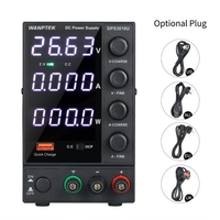 WANPTEK DPS3010U 0-30V 0-10A 300W Alimentation à découpage en courant continu Affichage à 4 chiffres LED Haute précision Mini alimentation réglable CA 115V / 230V 50 / 60Hz