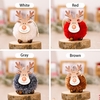 Wapiti Arbre De Noël Pendentifs Ornement En Bois Suspendus Elk Signe Joyeux Noël Arbre De Noël Décorations Suspendues DIY Ornements De Fête De Noël