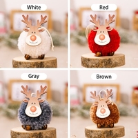Wapiti Arbre De Noël Pendentifs Ornement En Bois Suspendus Elk Signe Joyeux Noël Arbre De Noël Décorations Suspendues DIY Ornements De Fête De Noël