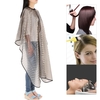 Waterproof coiffure Tablier Cape Hair Cloth Shampoo robe de coupe de cheveux Coloration Teinture Perming Cloth Cap coiffure