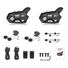 WAYXIN 2PCS casque de moto casque 1200m BT casque sans fil (micro d