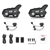 WAYXIN 2PCS casque de moto casque 1200m BT casque sans fil (micro intégré)