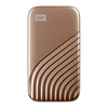 WD My Passport SSD 500 Go Type-C Disque SSD portable Technologie haute vitesse NVMe Chiffrement matériel AES 256 bits Gris