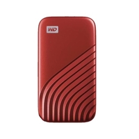 WD My Passport SSD 500 Go Type-C Disque SSD portable Technologie haute vitesse NVMe Chiffrement matériel AES 256 bits Gris