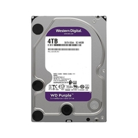 WD Purple 4 To / 6 To Surveillance HDD 3, 5 pouces 5400 tr / min 64 Mo de cache disque dur mécanique SATA WD40EJRX pour enregistrement vidéo 24 * 7