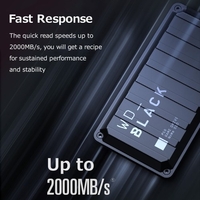 WD_BLACK P50 Type-C Portable Solid State Drive 2 To Gaming PSSD jusqu