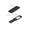 WebCam Cover Shutter Magnet Slider Plastic Universal Camera Cover Voor pour Web Ordinateur portable iPad PC Mac Tablette Confidentialité