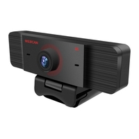 Webcam haute définition à mise au point manuelle avec caméra Web USB en streaming haute définition 2K avec microphone