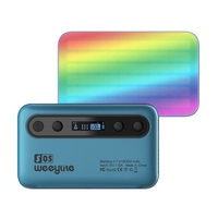 Weeylite S05 poche rvb lumière vidéo LED lumière de remplissage 26 scène effets d