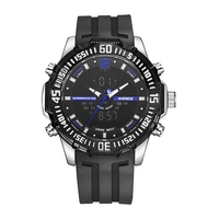 WEIDE WH6105 - Montre double affichage numérique à quartz pour homme