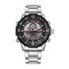 WEIDE WH6105 - Montre double affichage numérique à quartz pour homme
