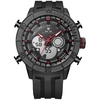 WEIDE WH6308 Montre Homme Double Quartz Numérique Deux Mouvements