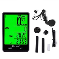 WEST BIKING 2.8 pouces grand écran vélo odomètre étanche à la pluie vélo compteur de vitesse cyclisme chronomètre