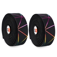 WEST BIKING Poignées de barre de vélo Sangles de guidon Poignées de barre de vélo de route Wraps Ruban Ruban de guidon de vélo PU Ruban de guidon antidérapant