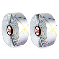 WEST BIKING Poignées de barre de vélo Sangles de guidon Poignées de barre de vélo de route Wraps Ruban Ruban de guidon de vélo PU Ruban de guidon antidérapant