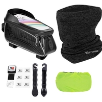 WEST BIKING vélo sac réfléchissant outil de réparation costume multifonction masque facial Kit de réparation de pneu