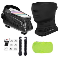 WEST BIKING vélo sac réfléchissant outil de réparation costume multifonction masque facial Kit de réparation de pneu