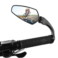WEST vélo rétroviseur de vélo miroir réglable vtt rétroviseur pliant rétroviseurs de guidon de vélo