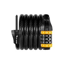 WEST vélo verrouillage de vélo câble de vélo serrure de roue de vélo antivol vélo codé serrure accessoires de vélo