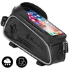 WEST vélo vtt vélo de route étanche sac de Tube supérieur écran tactile vélo cadre avant sacoche