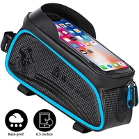 WEST vélo vtt vélo de route étanche sac de Tube supérieur écran tactile vélo cadre avant sacoche